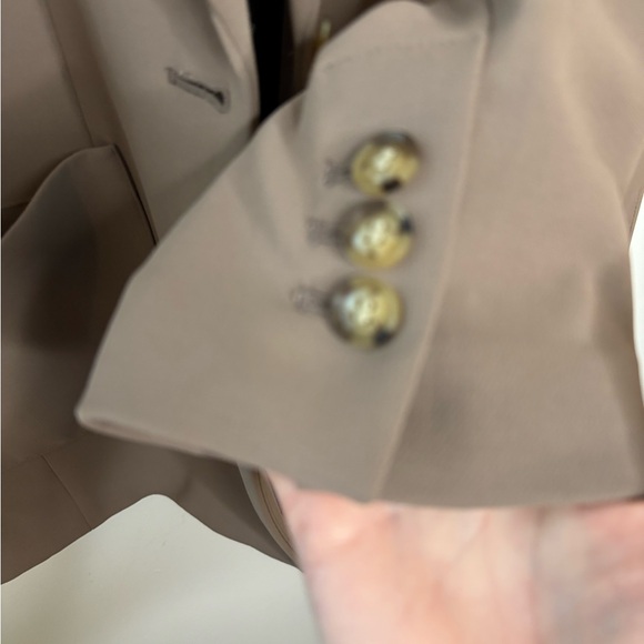 LOFT Versa Classic Brown Longline Oversized Blazer - Picture 8 of 10